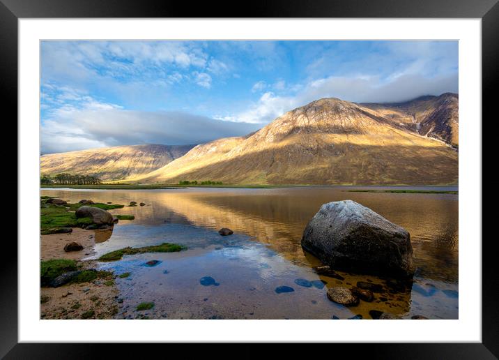 Enchanting Beauty of Loch Etive Framed Mounted Print by Steve Smith