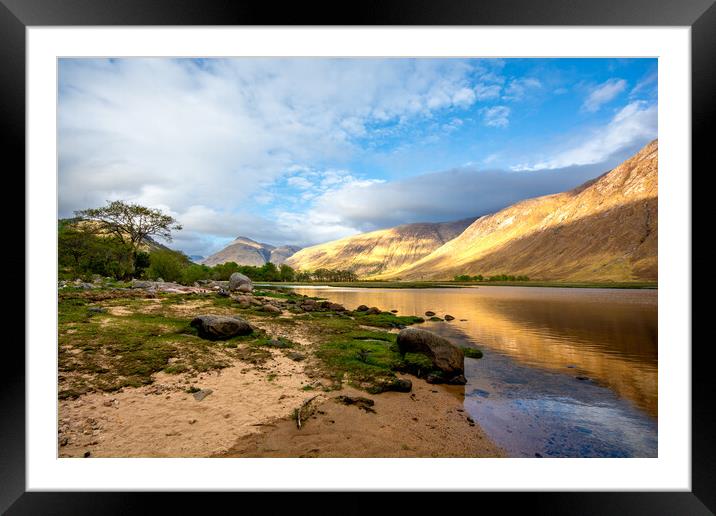 Wilderness Adventure at Loch Etive Framed Mounted Print by Steve Smith