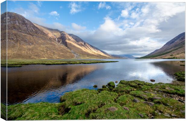 Discover the Hidden Loch Etive Canvas Print by Steve Smith