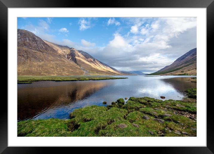 Discover the Hidden Loch Etive Framed Mounted Print by Steve Smith