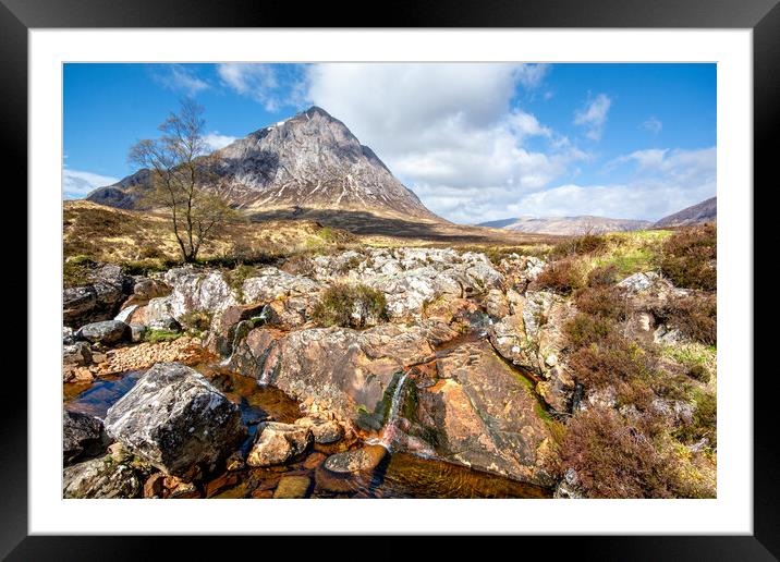 The Majestic Buachaille Etive Mor Framed Mounted Print by Steve Smith