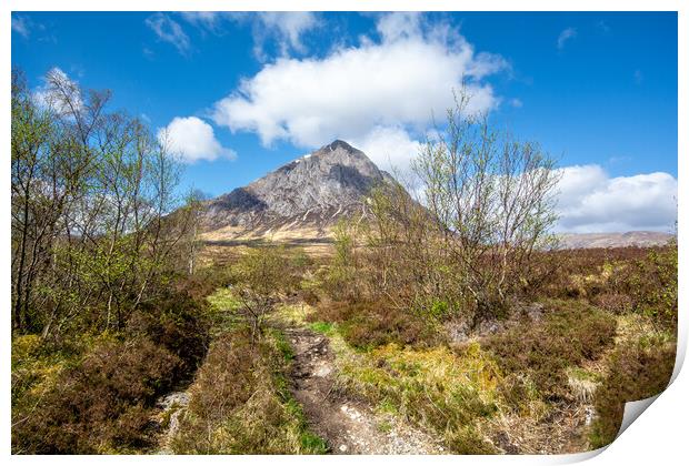 The Iconic Buachaille Etive Mor Print by Steve Smith