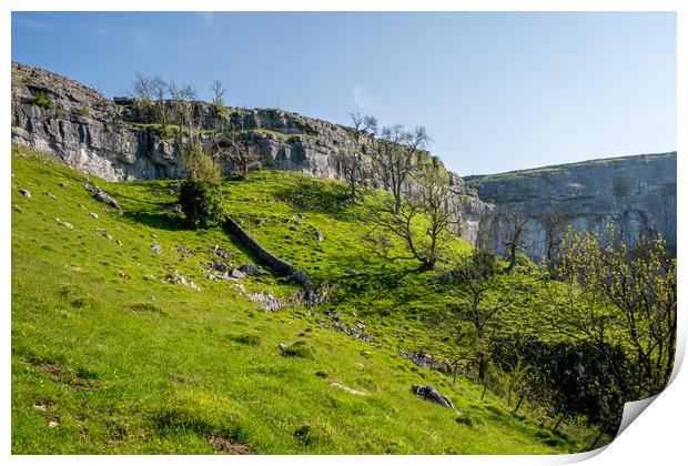 Malham Cove: A Natural Marvel Print by Steve Smith