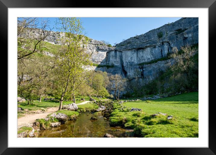 Explore the Wonders of Malham Cove Framed Mounted Print by Steve Smith