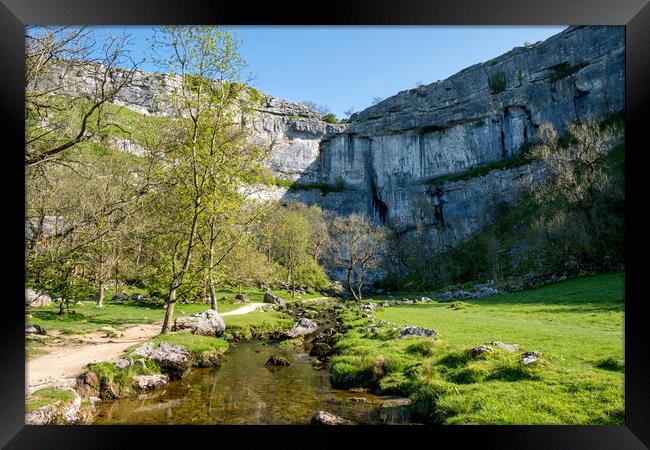 Explore the Wonders of Malham Cove Framed Print by Steve Smith