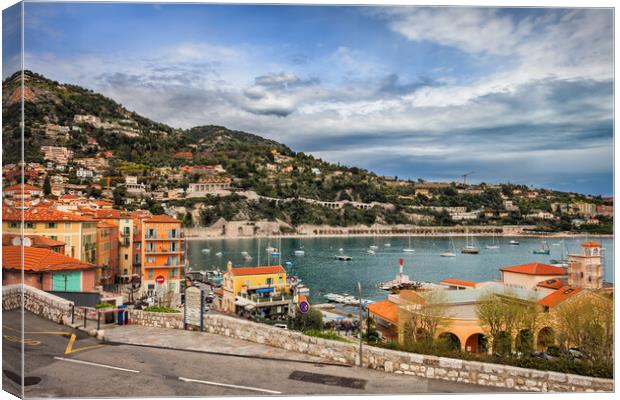 Villefranche Sur Mer in France Canvas Print by Artur Bogacki