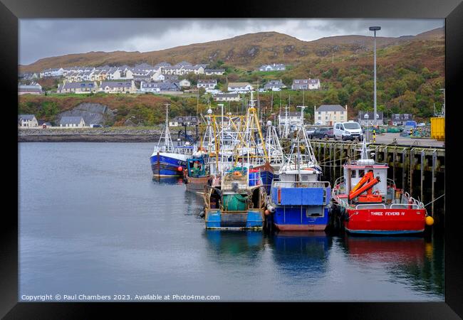 Mallaig Harbour Framed Print by Paul Chambers