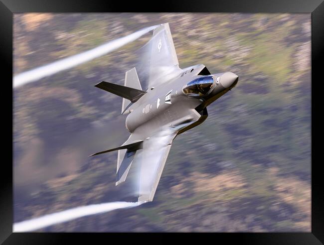 USAF F35-A Framed Print by Rory Trappe