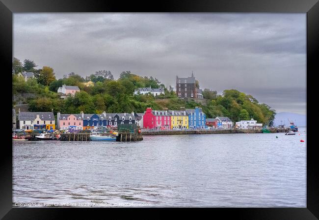 Vibrant Tobermory Framed Print by Paul Chambers