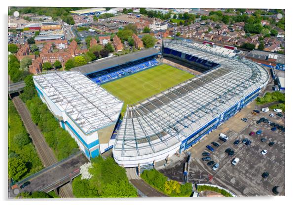 St Andrews Birmingham City FC Acrylic by Apollo Aerial Photography