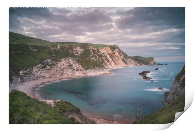 Man O'War Bay Print by Paul Andrews