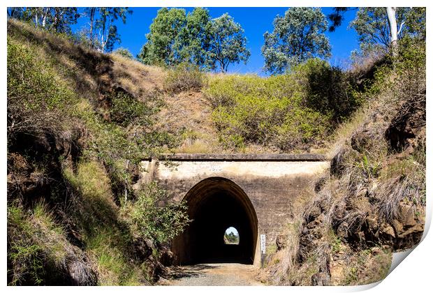 Yimbun Railway Tunnel Heritage Listed Print by Antonio Ribeiro
