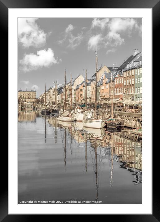 COPENHAGEN VINTAGE Impression Framed Mounted Print by Melanie Viola
