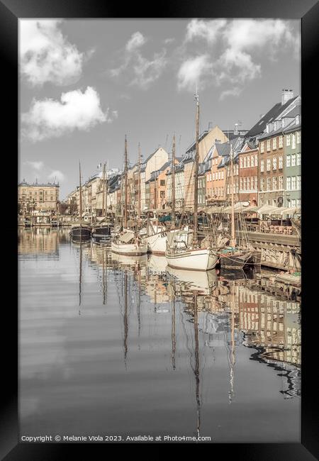 COPENHAGEN VINTAGE Impression Framed Print by Melanie Viola