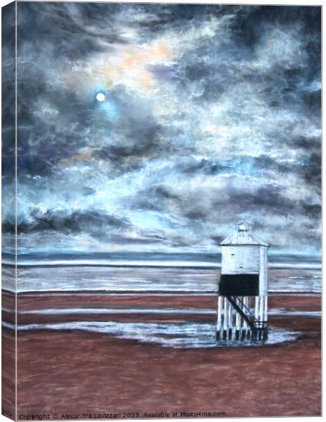 The Old Lighthouse Canvas Print by Alexandra Lavizzari