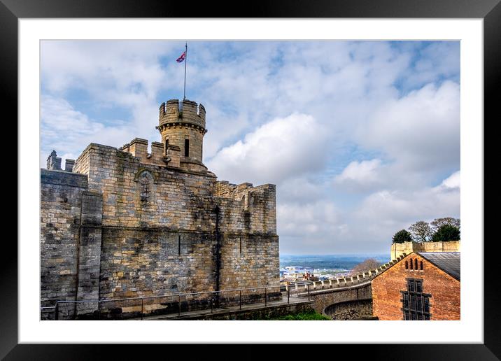 Discovering Lincoln Castle's Heritage Framed Mounted Print by Steve Smith