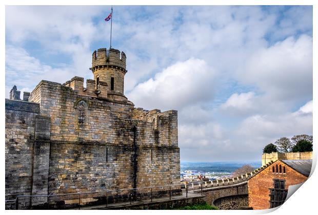 Discovering Lincoln Castle's Heritage Print by Steve Smith