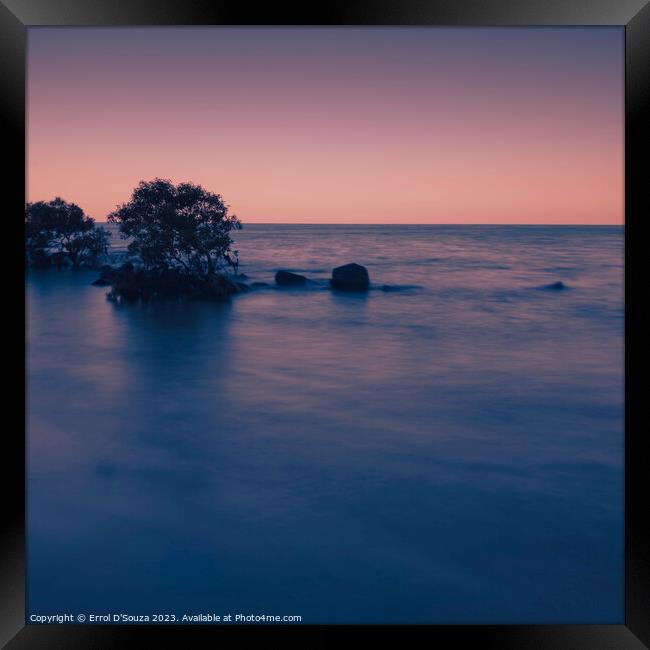 Four Mile Beach Port Douglas Sunset Framed Print by Errol D'Souza