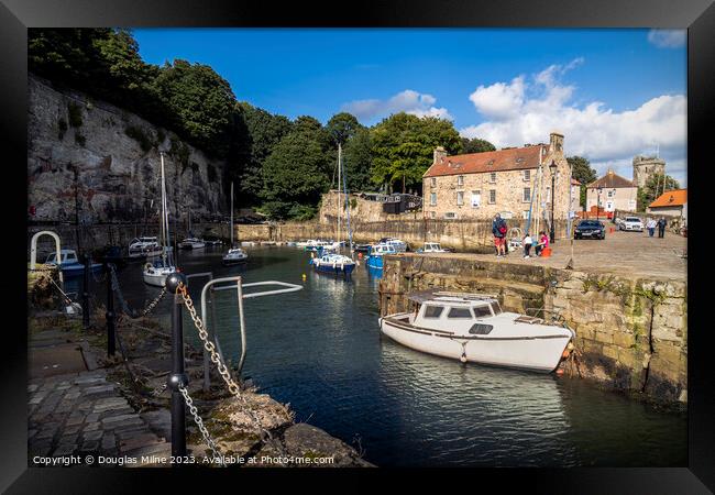 Dysart Harbour Framed Print by Douglas Milne