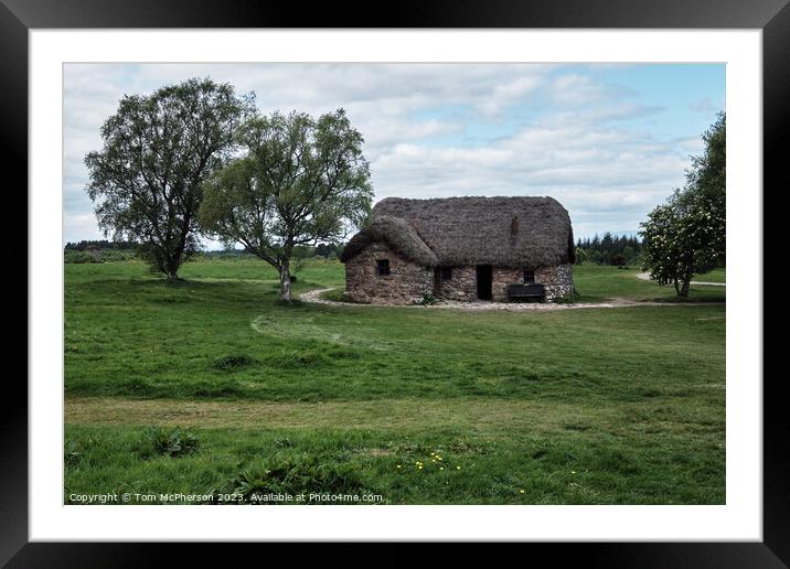 The Enchanting Leanach Cottage Framed Mounted Print by Tom McPherson