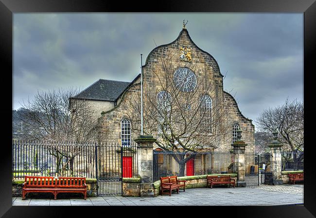 The Canongate Kirk Framed Print by Tom Gomez