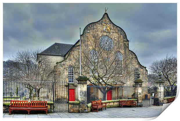 The Canongate Kirk Print by Tom Gomez