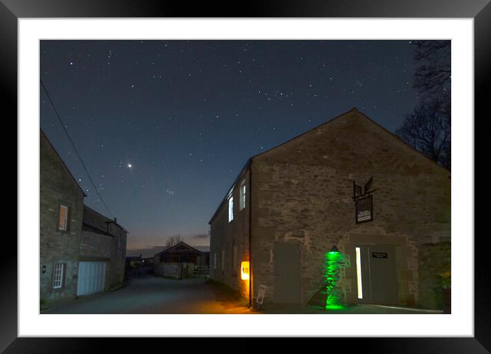 Venus and the Old Sawmill Cafe, Clapham Framed Mounted Print by Pete Collins