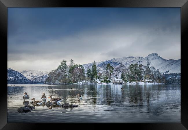 Keswick The Lake District Framed Print by chris smith