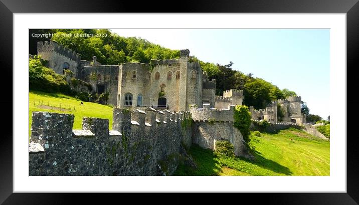 Gwrych Castle  Framed Mounted Print by Mark Chesters