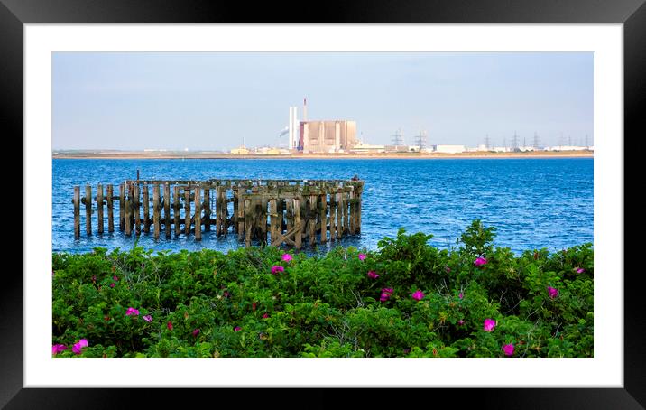 South Gare: Hartlepool Nuclear Power Station Framed Mounted Print by Tim Hill