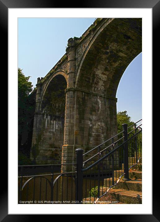 Rumblings Over The Arches Framed Mounted Print by GJS Photography Artist