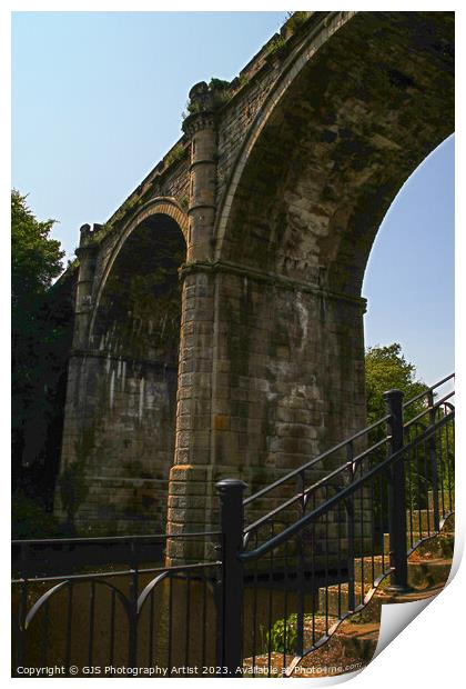 Rumblings Over The Arches Print by GJS Photography Artist