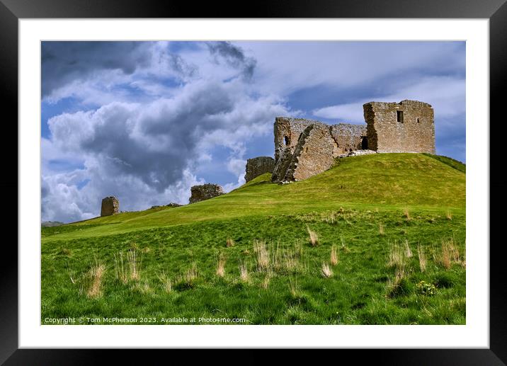 The Mystical Ruins of Duffus Castle Framed Mounted Print by Tom McPherson