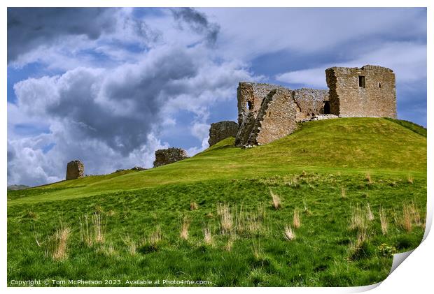 The Mystical Ruins of Duffus Castle Print by Tom McPherson