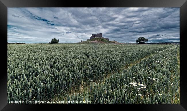 Duffus Castle Framed Print by Tom McPherson