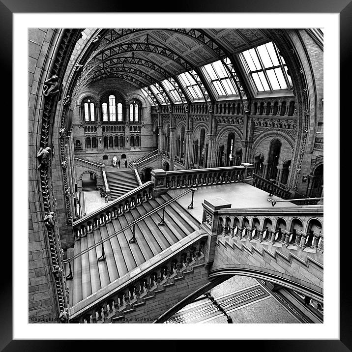London, The Escher View Framed Mounted Print by Martin Williams