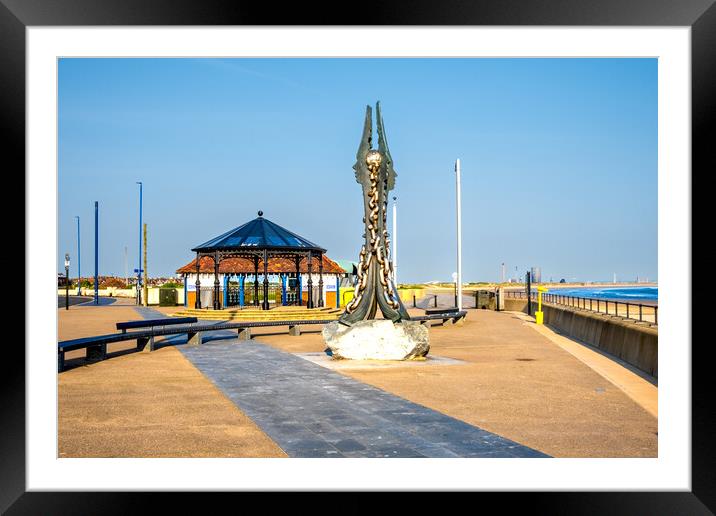 Explore Redcar's Seaside Delights Framed Mounted Print by Steve Smith