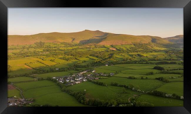 Brecon Beacons National Park Framed Print by Leighton Collins