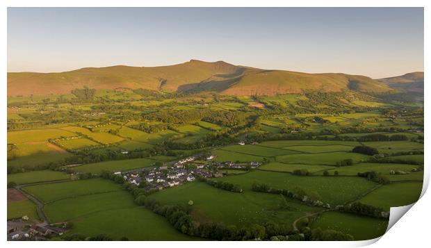 Brecon Beacons National Park Print by Leighton Collins