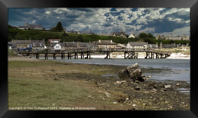 Decayed beauty at Lossiemouth Framed Print by Tom McPherson