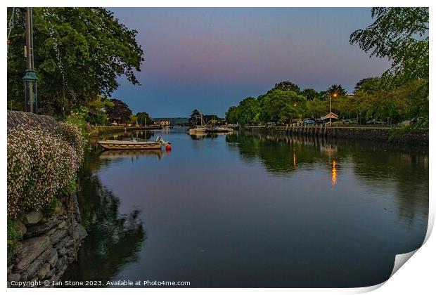 A calm evening on the estuary  Print by Ian Stone