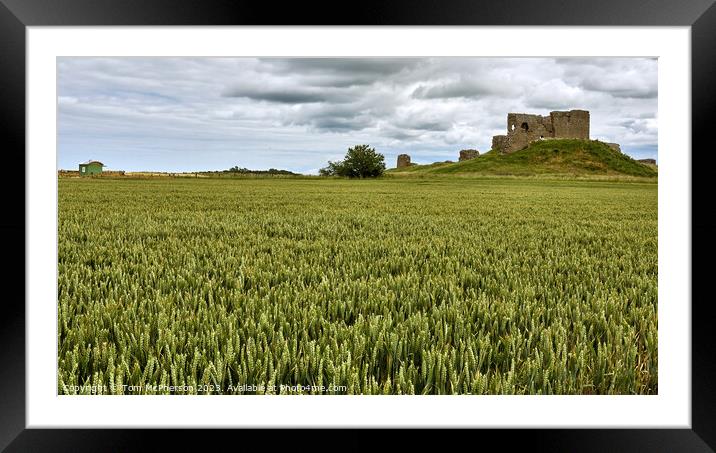 The Enchanting Duffus Castle Framed Mounted Print by Tom McPherson