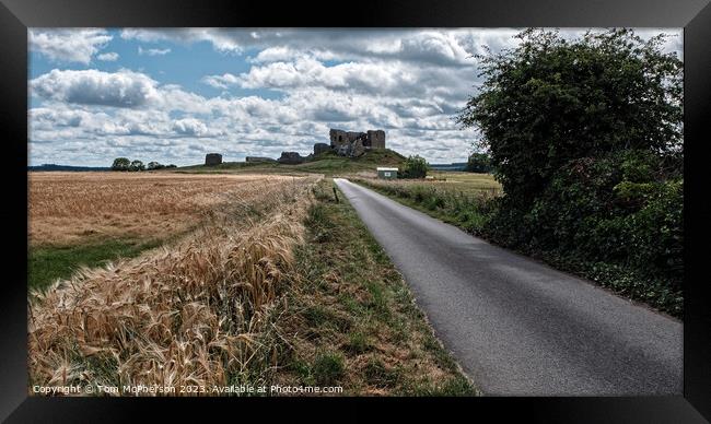 Duffus Castle  Framed Print by Tom McPherson