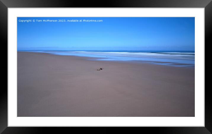 Moray Seascape Framed Mounted Print by Tom McPherson