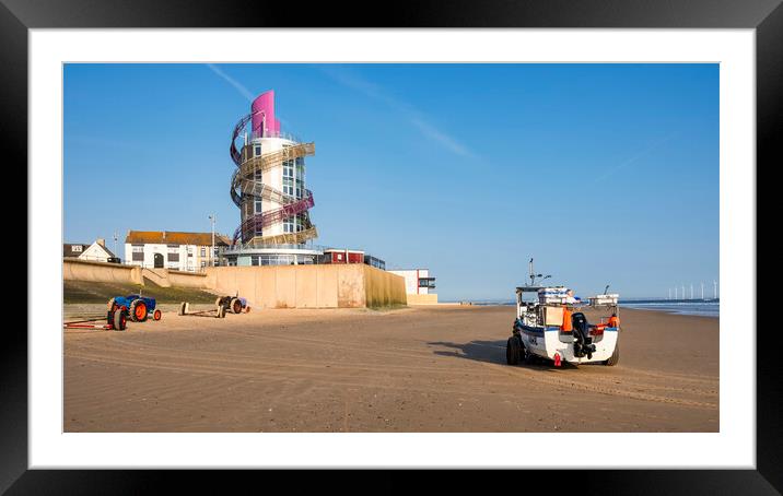 Redcar Beach North Yorkshire Framed Mounted Print by Tim Hill