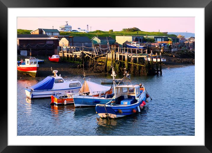 Gritty Beauty: Paddy's Hole South Gare Framed Mounted Print by Tim Hill