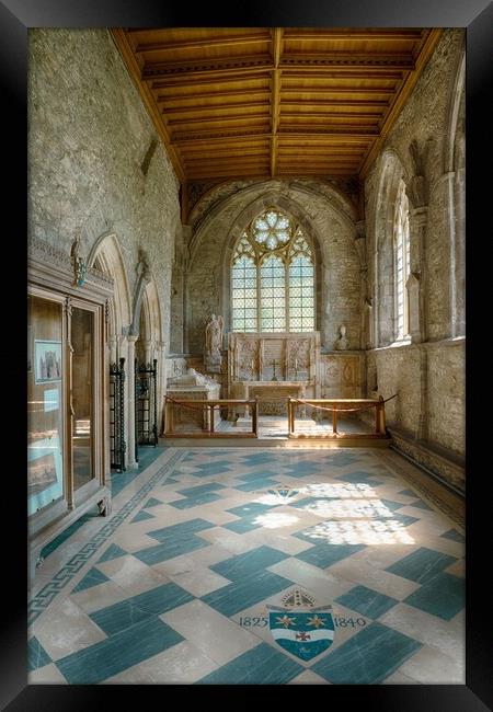 The Chapel of St Edward the Confessor, St David's  Framed Print by Richard Downs