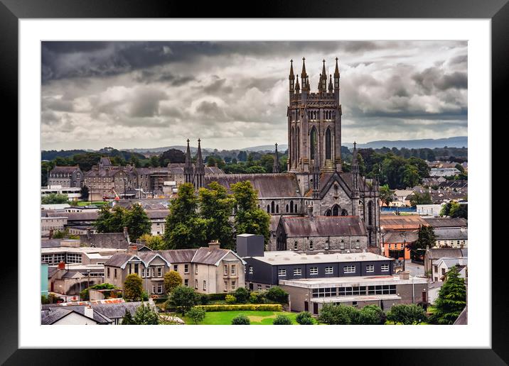 City of Kilkenny in Ireland Framed Mounted Print by Artur Bogacki