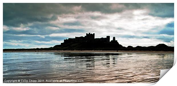 Bamburgh Castle Print by Colin Chipp