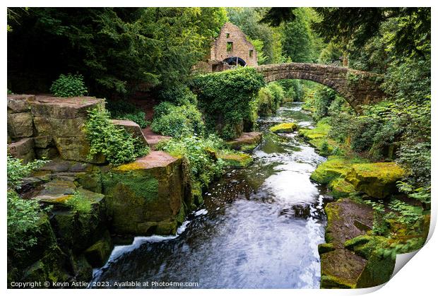 Water Wheels Print by KJArt 